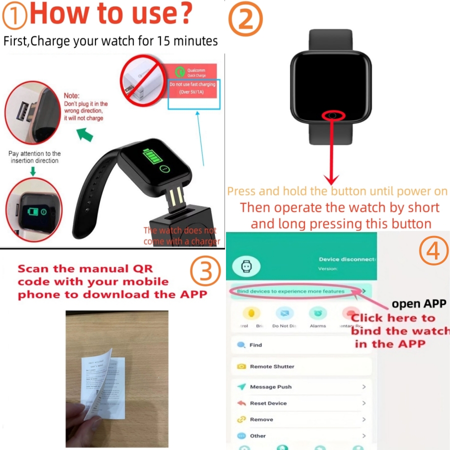 Sport Smartwatch Fitness Brace - Health Wellness Bracelet 评论和价格