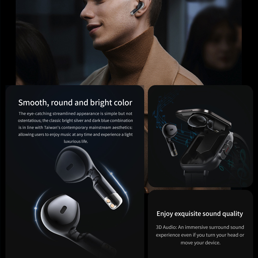 BT Call Blue Tooth Headphones  - Health Wellness Bracelet 评论和价格