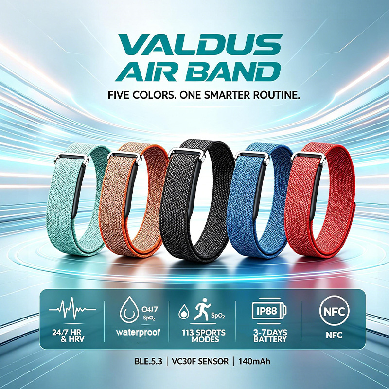VALDUS Air Band Smart Bracelet - Health Wellness Bracelet 评论和价格