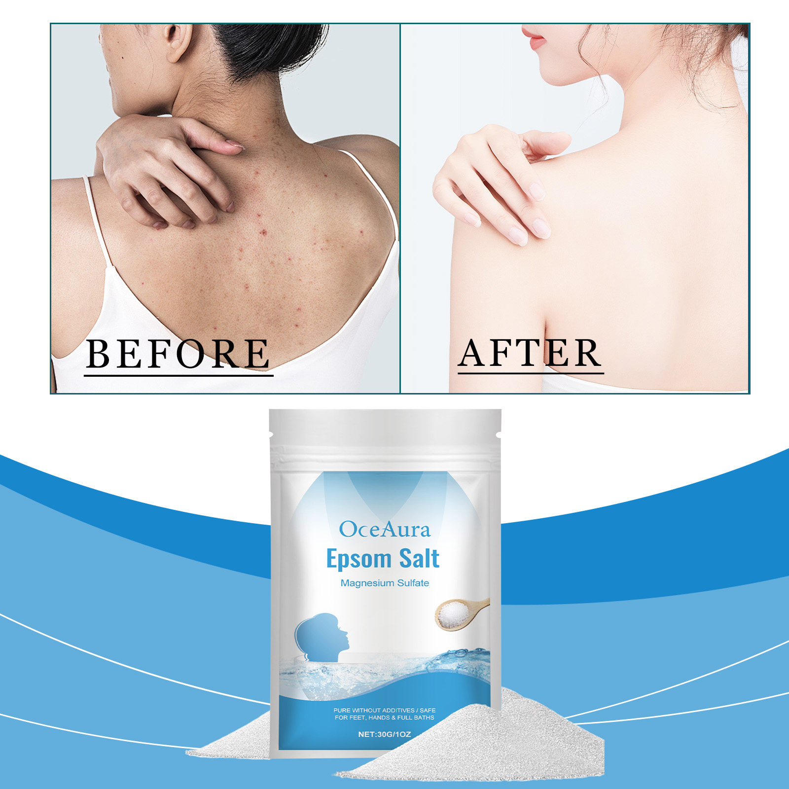 Epsom Salt Magnesium Sulfate M - Bath Salts Magnesium 评论和价格