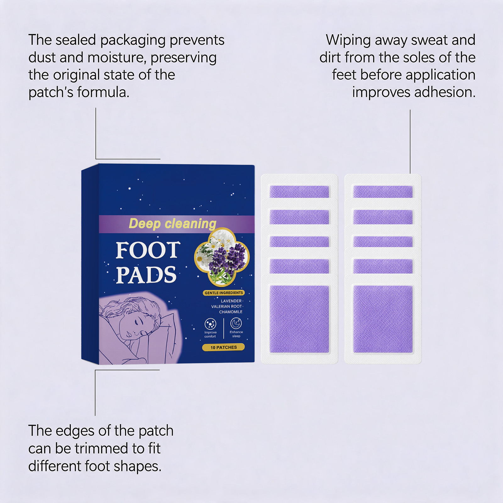 Deep Sleep Foot Patches Improv - Detox Foot Patch 评论和价格